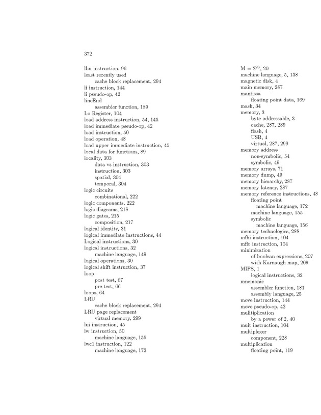 Computer Organization with MIPS - Page 372